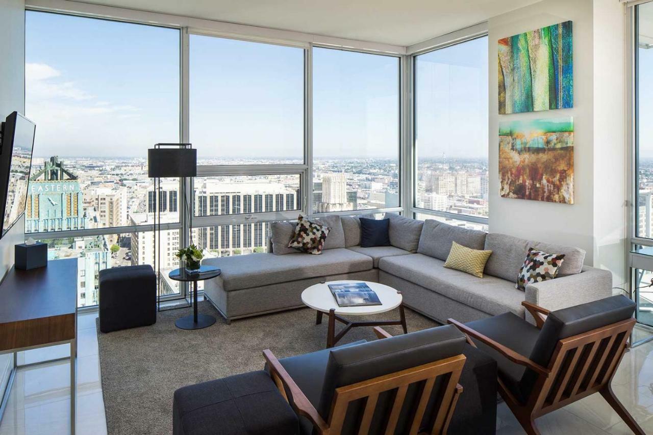 Luxurious Highrise 2B 2B Apartment Heart Of Downtown La Los Angeles Luaran gambar